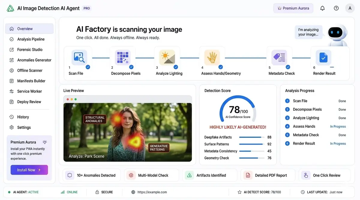 AI brand valuation Game Master — example of the AI tool dashboard software